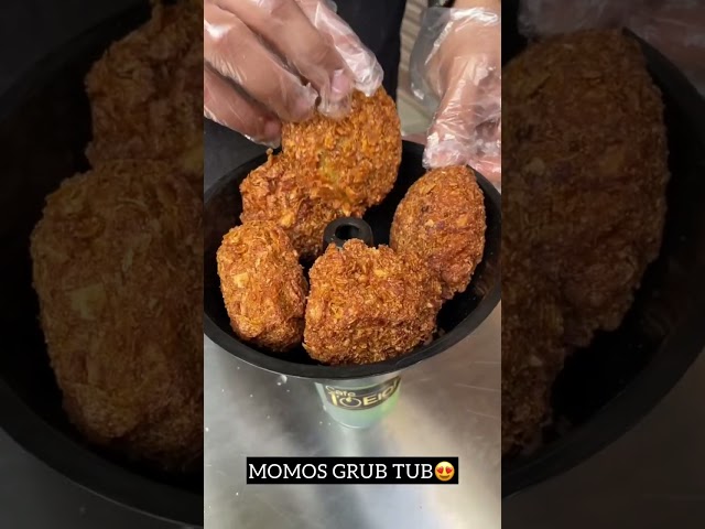 MOMOS GRUBTUB 😍😍 | Indian street food #shorts