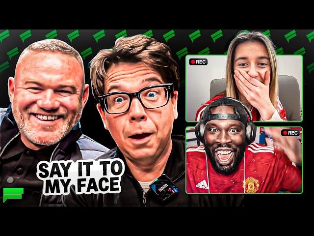 Man United fans GLAZE Wayne Rooney… not knowing he’s listening in 😂 | Say it to my Face Ep. 2