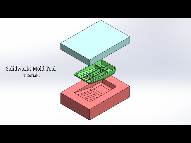 SolidWorks Tutorial | Mold Tool | Core Cavity Extraction #01