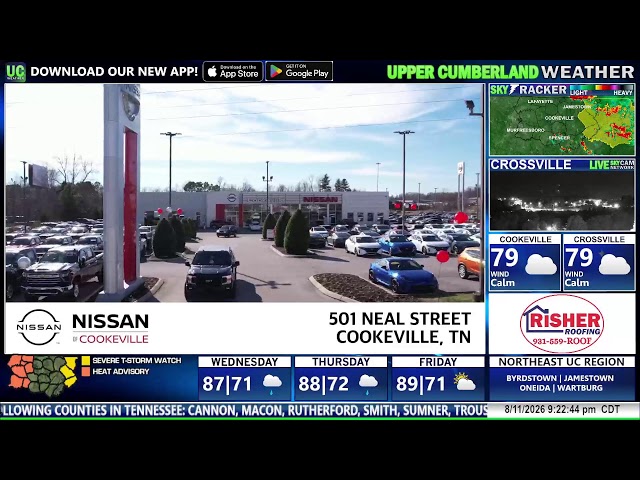 LIVE NOW: UPPER CUMBERLAND WEATHER CHANNEL