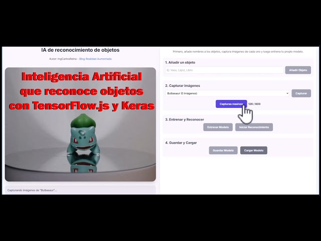 Creando una app de reconocimiento de objetos con tensorflow.js y keras enfocado a la web.