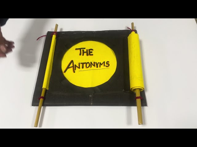TLM (Teaching and Learning Material) on "ANTONYMS"