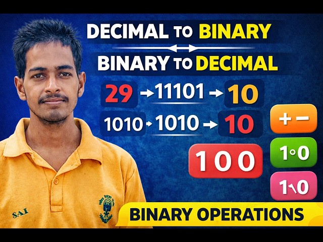 Digital Circuit | Number System Tutorial | Decimal to Binary | Binary to Decimal | Binary Operations