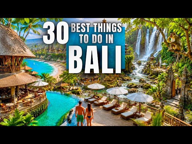 Best Things To Do in Bali 2026 4K