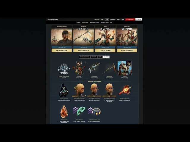 Warframe | Citrine Prime Access Giveaway