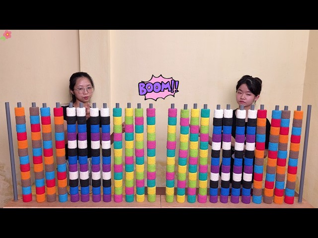 😤 High Pressure Match! Color Ball Sorting Race 🌈🏁