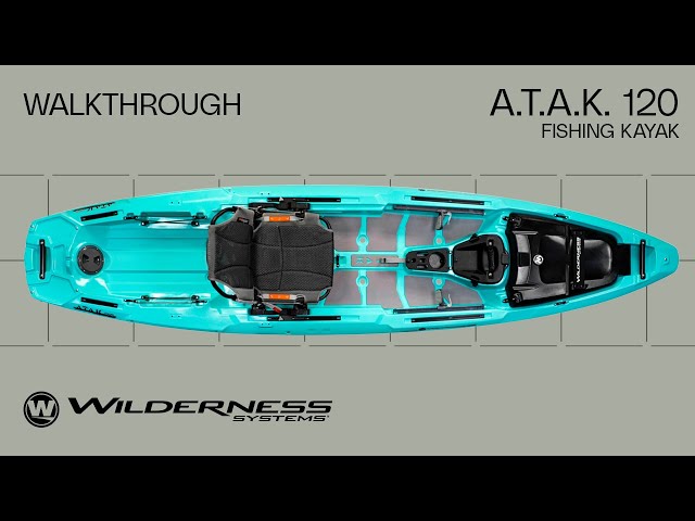 A.T.A.K. 120 Fishing Kayak Walkthrough | Wilderness Systems