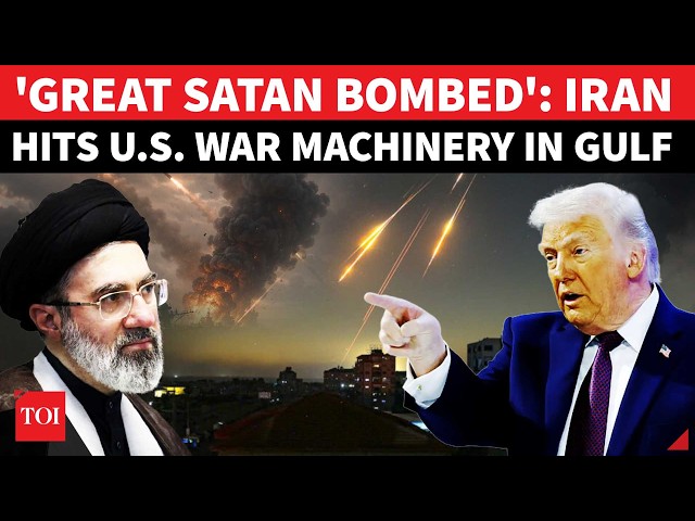 Iran 'BOMBS' U.S. HIMARS; Drops Stunning Video of Missile Storm Against Camp Arifjan Base In Kuwait