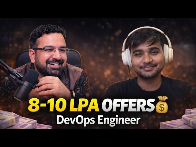 8–10 LPA DevOps Engineer 💰 | Real Interview | Salary, Roadmap & Reality