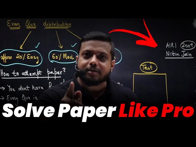 Solve Paper Like Pro⚡| Best Paper Solving Trick| Rajwant Sir Motivation | JEE / NEET | PhysicsWallah