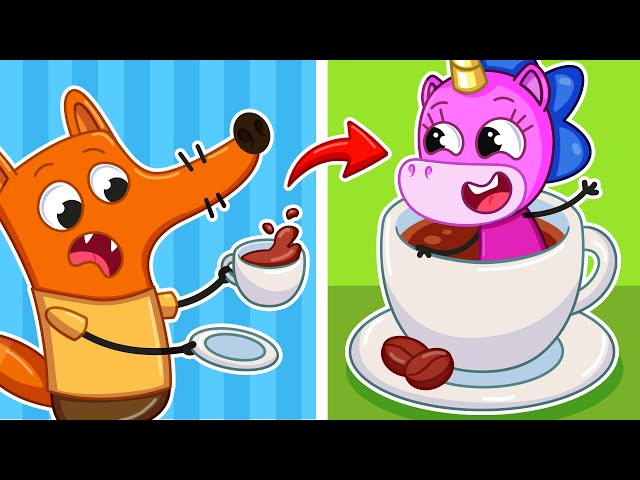 Baby Became Small! | Funny Adventures in the Small World & More Best Kids Cartoons | Teeny Mimi