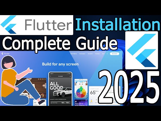 How to Install Flutter on Windows 10/11 [ 2025 Update ] Flutter Setup Tutorial