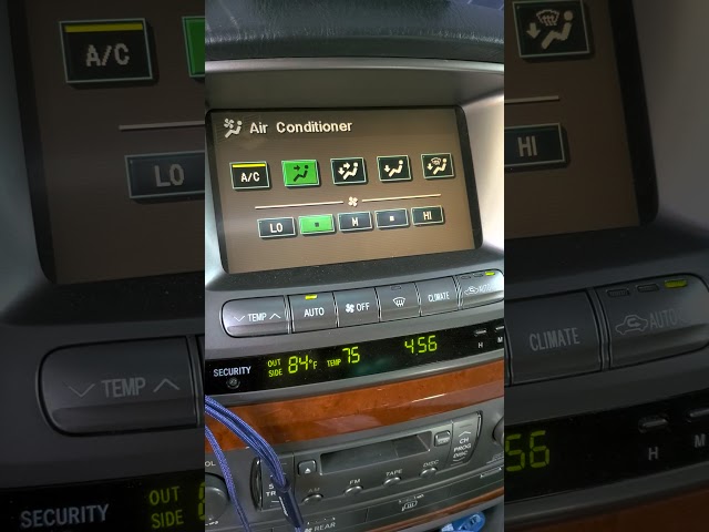 Fixed LX470: AC compressor not engaging with code 21 & 23