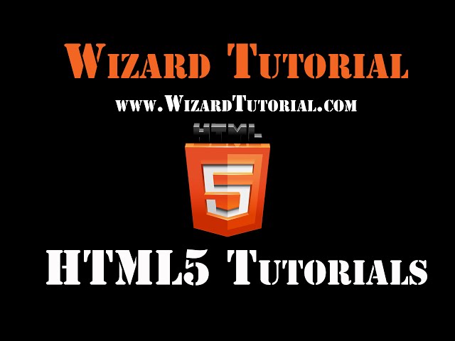 HTML5 Tutorial: HTML5 i Element