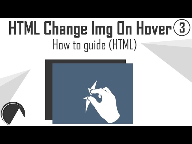 How To Change HTML Image On Hover (Responsive Web design Tutorial)