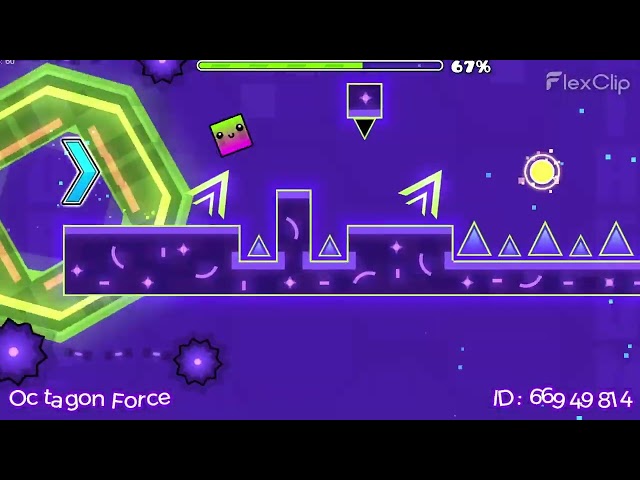 Octagon Force 100% (Hard Level) | PyxlDash