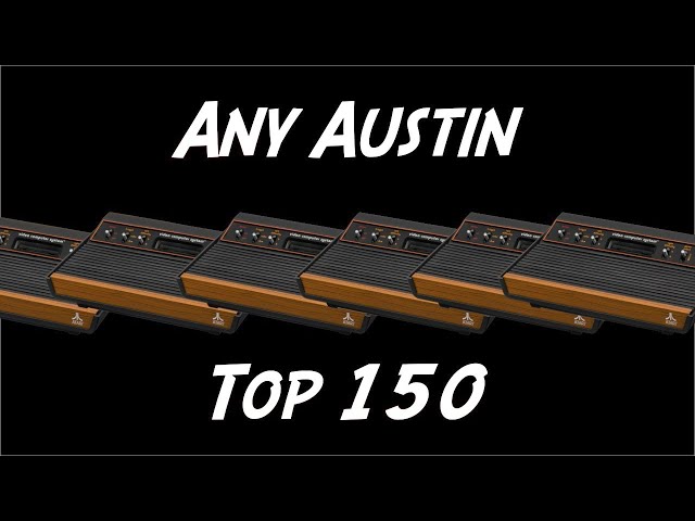 The Top 150 games in the Atari 150 Games Flashback Collection