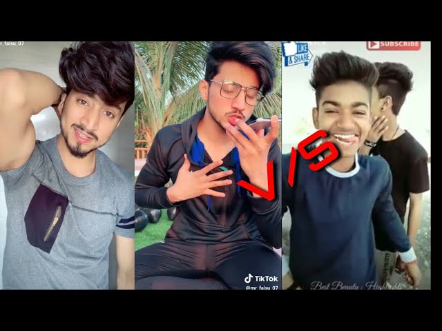 Tik tok star ||Mr faisu vs sagar || WHO IS THE BEST actors
