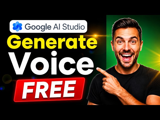 How to Create Voiceover in Google AI Studio