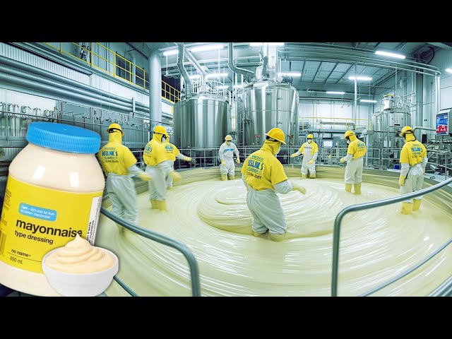 How Mayonnaise Is Made in Factory? | Captain Discovery