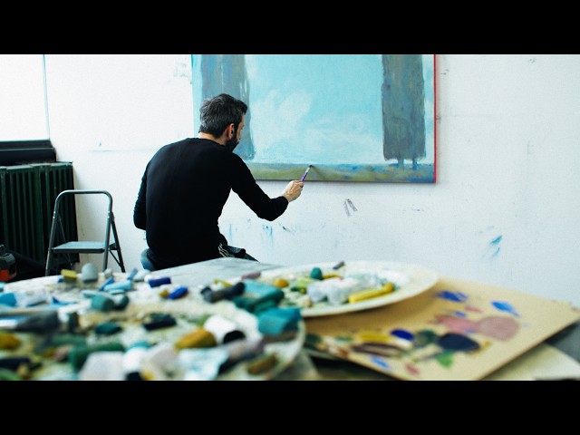 Artist Nicolas Party: ”You want to create a painting that is much more interesting than yourself.”