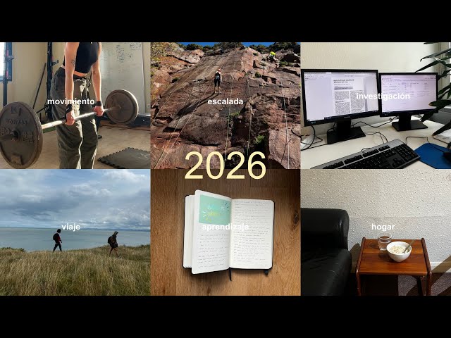 mis objetivos para 2026