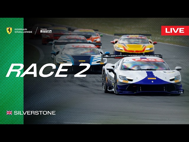 LIVE Ferrari Challenge UK - Silverstone Race 2