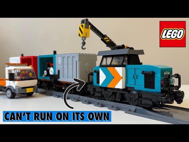 Great Display, Poor Play | LEGO Harbor Freight Train REVIEW!