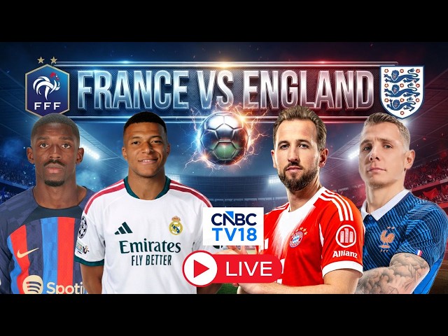 🔴ENGLAND vs FRANCE LIVE | FIFA World Cup 2026 Third-Place Match | Mbappe Vs Bellingham | N18G