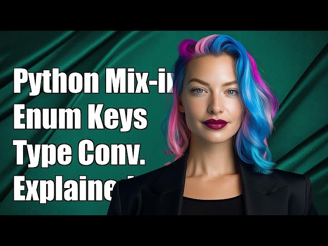 Understanding Python Mix-in Enumerations as Dictionary Keys: Type Conversion Explained