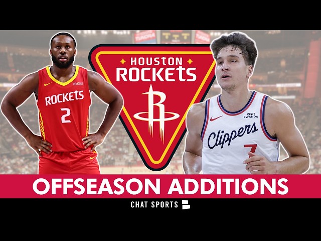 Top 5 Houston Rockets Offseason Additions To Help Them Contend In The Western Conference