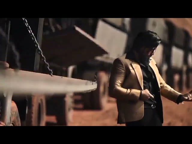 Kgf Chapter 2 Ak47  Trucks scene 💥!! Rockey Full Attitude 🔥!! Adhira Fight scene
