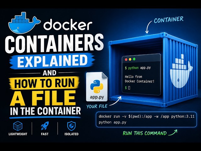 Docker for Beginners: Run Your First Python App