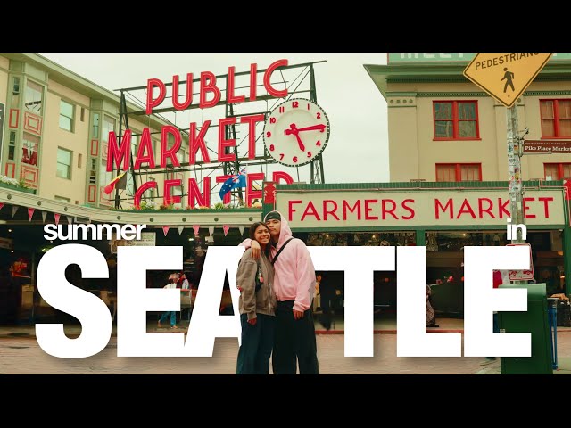 we went to SEATTLE to try MATCHA & FOB Sushi!! | CINEMATIC VLOG