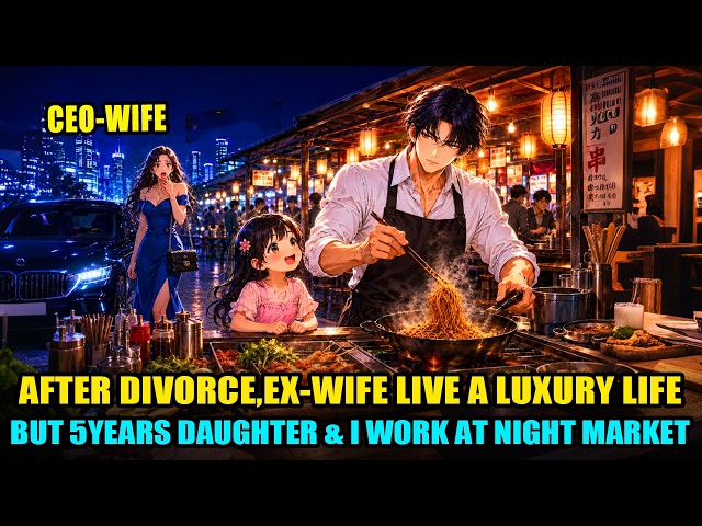 After Divorce, My 5-Year-Old Daughter & I Sell BBQ to Survive,But My CEO Wife Live a Luxury Life！