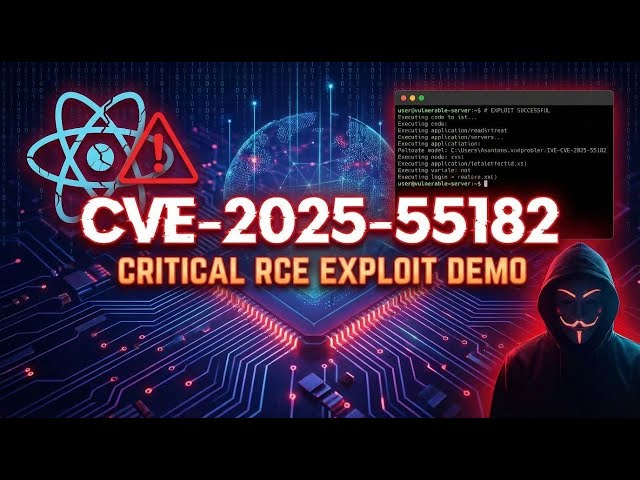 React2Shell Critical RCE Vulnerability Exploit — CVE-2025-55182 In Action