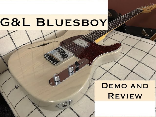 G&L Bluesboy Semi Hollow Tribute : Demo and Review