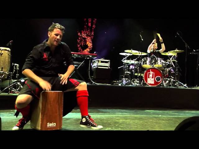 Cajon Solo - Red Hot Chilli Pipers | Live at the Lake
