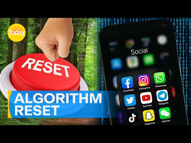 Resetting your algorithm; Aussies pushing for 'opt-in' feature | Today Show Australia