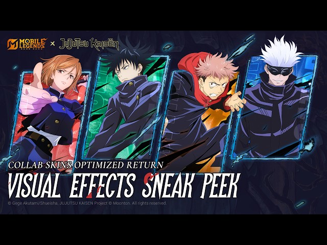 MLBB × Jujutsu Kaisen Skins | Revamped Skins Return | Mobile Legends: Bang Bang