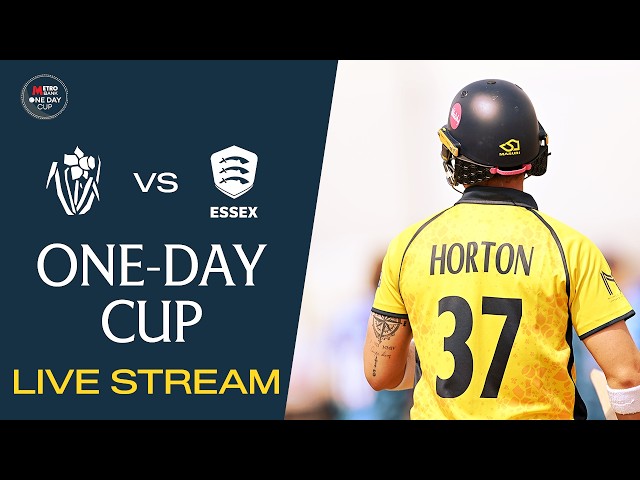 🔴Glamorgan vs Essex | Metro Bank One Day Cup | Live Stream