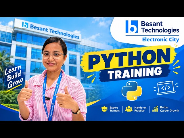 What is Python? | Python Online Training | Fresher | Development Placement Besant Technologies ecity