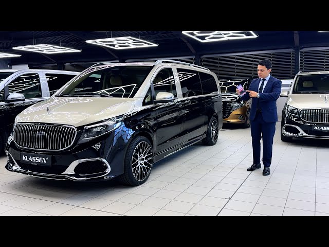 2025 Mercedes V Class VIP Monaco by Klassen - Full Review Interior Exterior