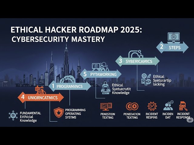 Ethical Hacker Roadmap 2025: Your Step-by-Step Guide to Cyber security Mastery