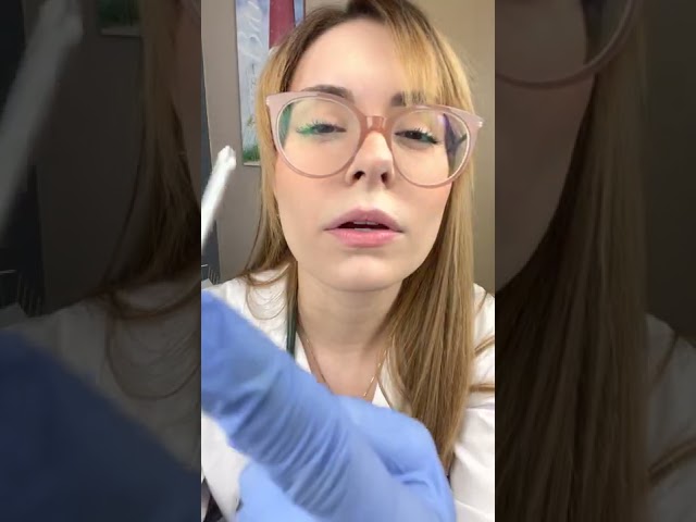 ASMR FAST Cranial Nerve Exam #SHORTS but with THE WRONG TOOLS! Medical Roleplay 👩‍⚕️ Eye Exam Light