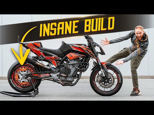 My stunt bike gets all my attention. It came out insane! | RokON VLOG 156