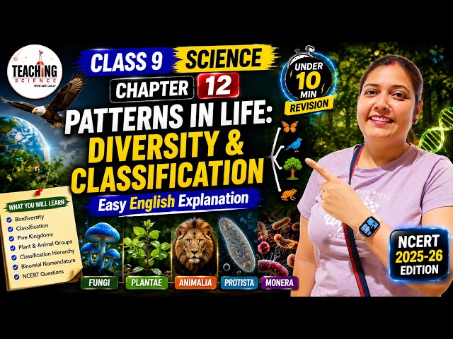 Class 9 Science Chapter 12 | Diversity & Classification | Easy English