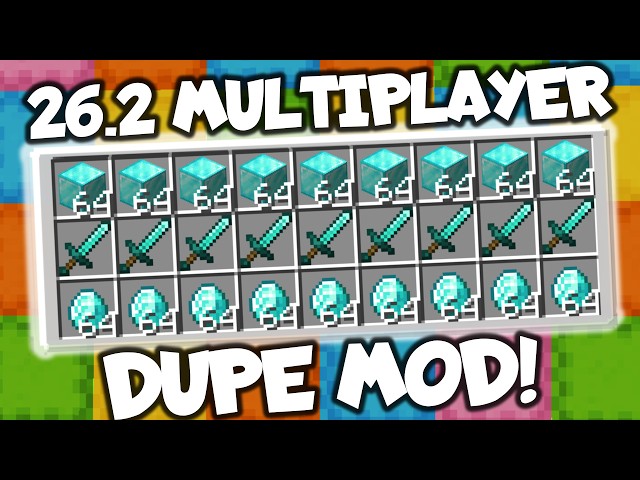 Crazy Minecraft Dupe Mod! - Autism Client 26.2
