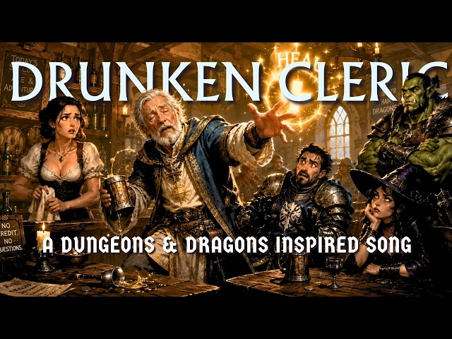 Drunken Cleric - a DnD Cleric song inspired by Drunken Sailor shanty - Bardic RPG Tavern Music