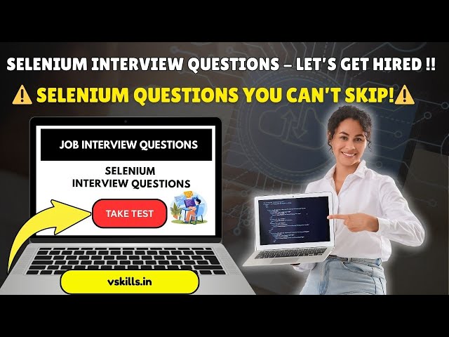 Selenium Interview Questions & Answers 2025 | Selenium Interview Question - Fresher and Experienced